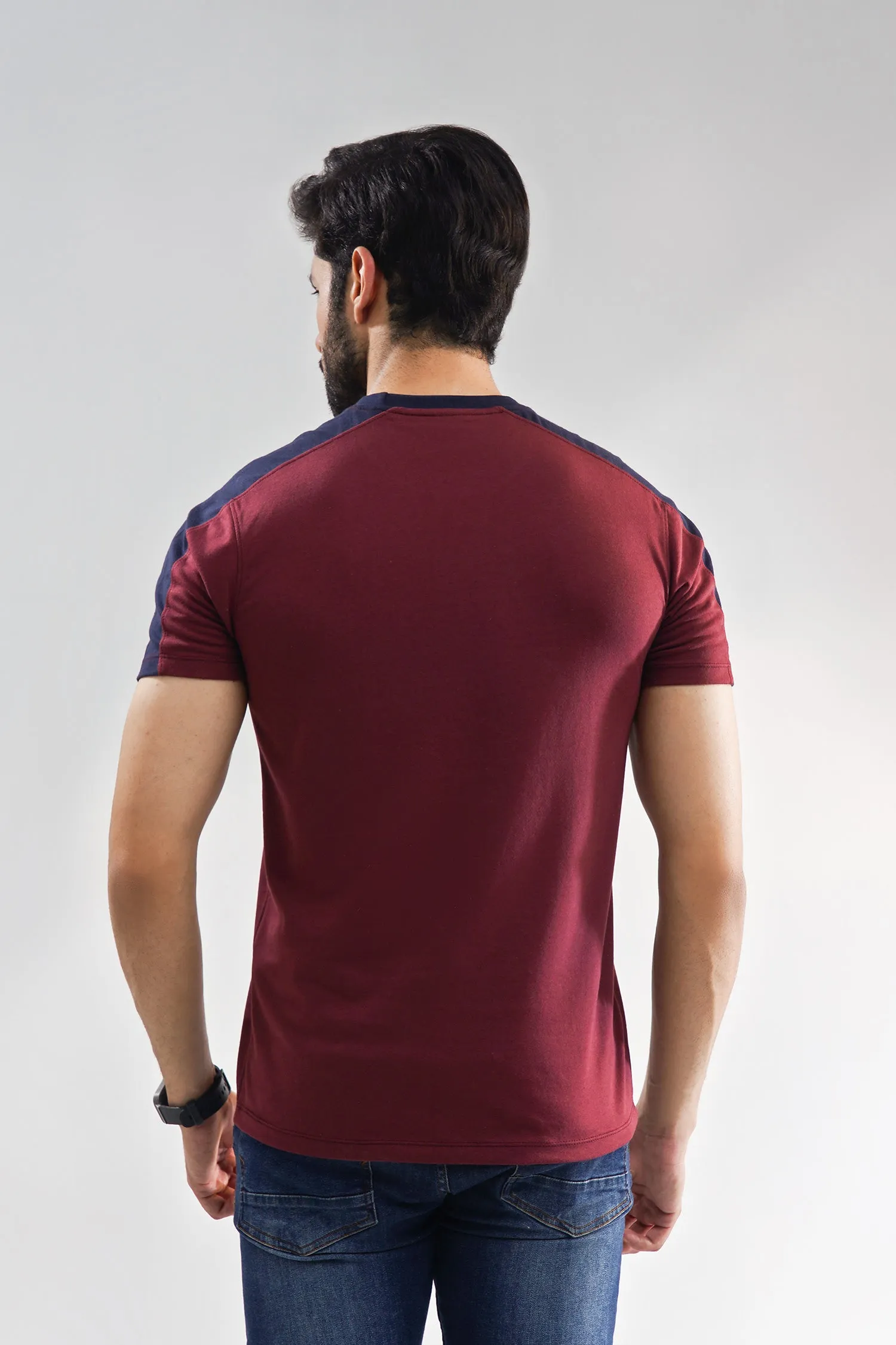 Raglan Sleeve Men T-Shirt