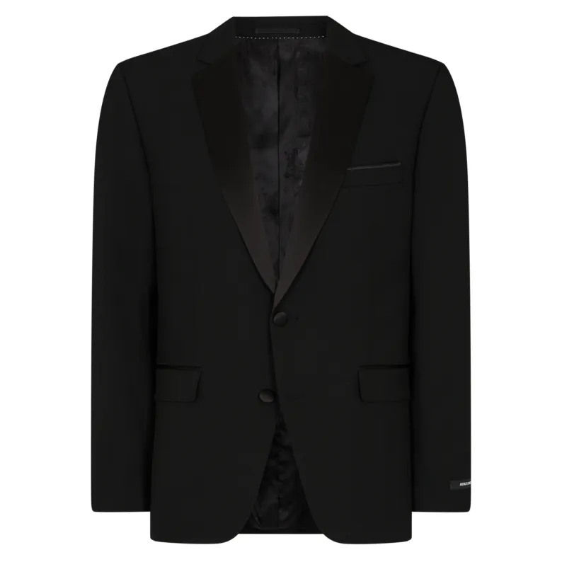 Remus Uomo Paco Black Dinner Suit Jacket 12163