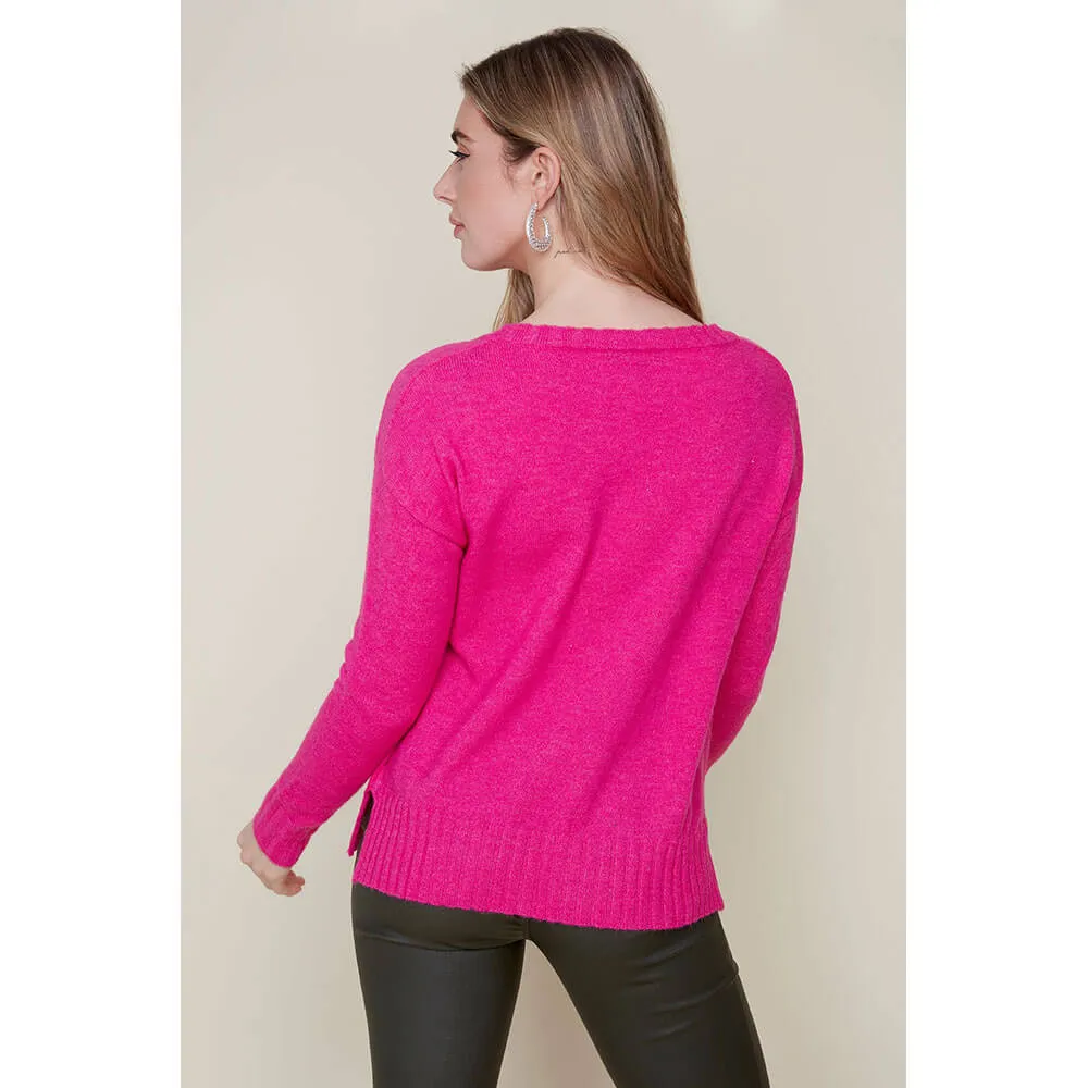 Renuar Knit Sweater - Orchid