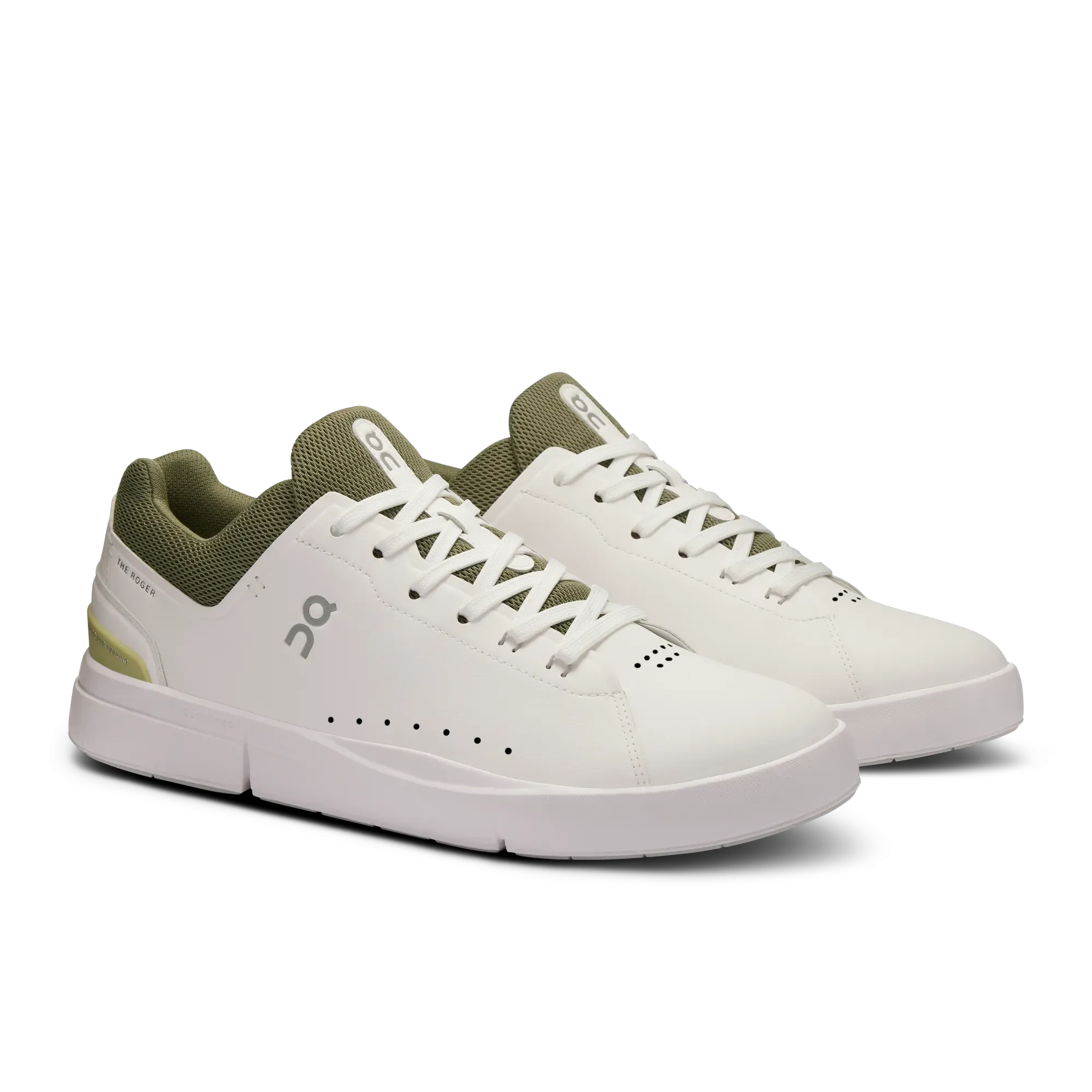 Roger Advantage Mens - White/Olive