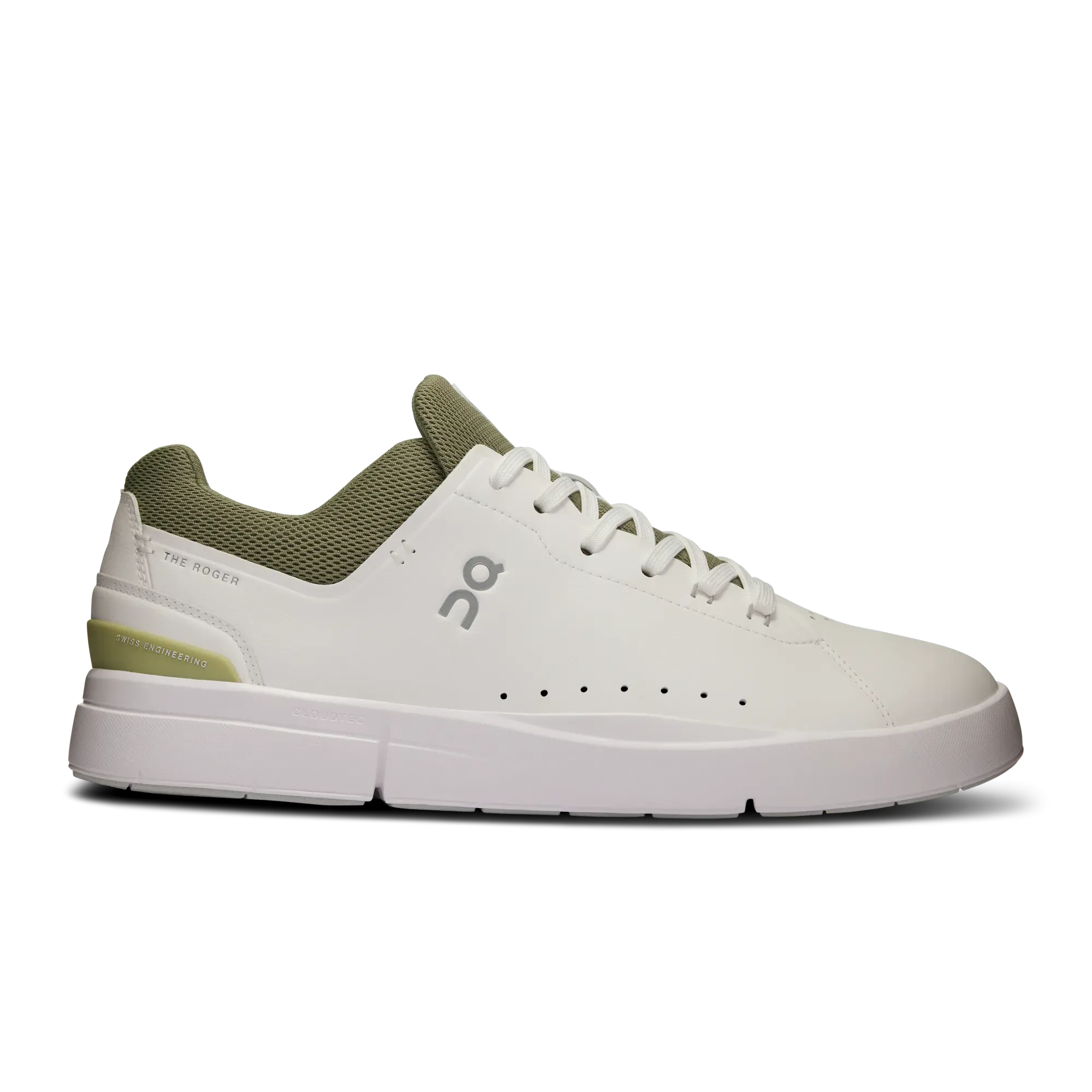 Roger Advantage Mens - White/Olive