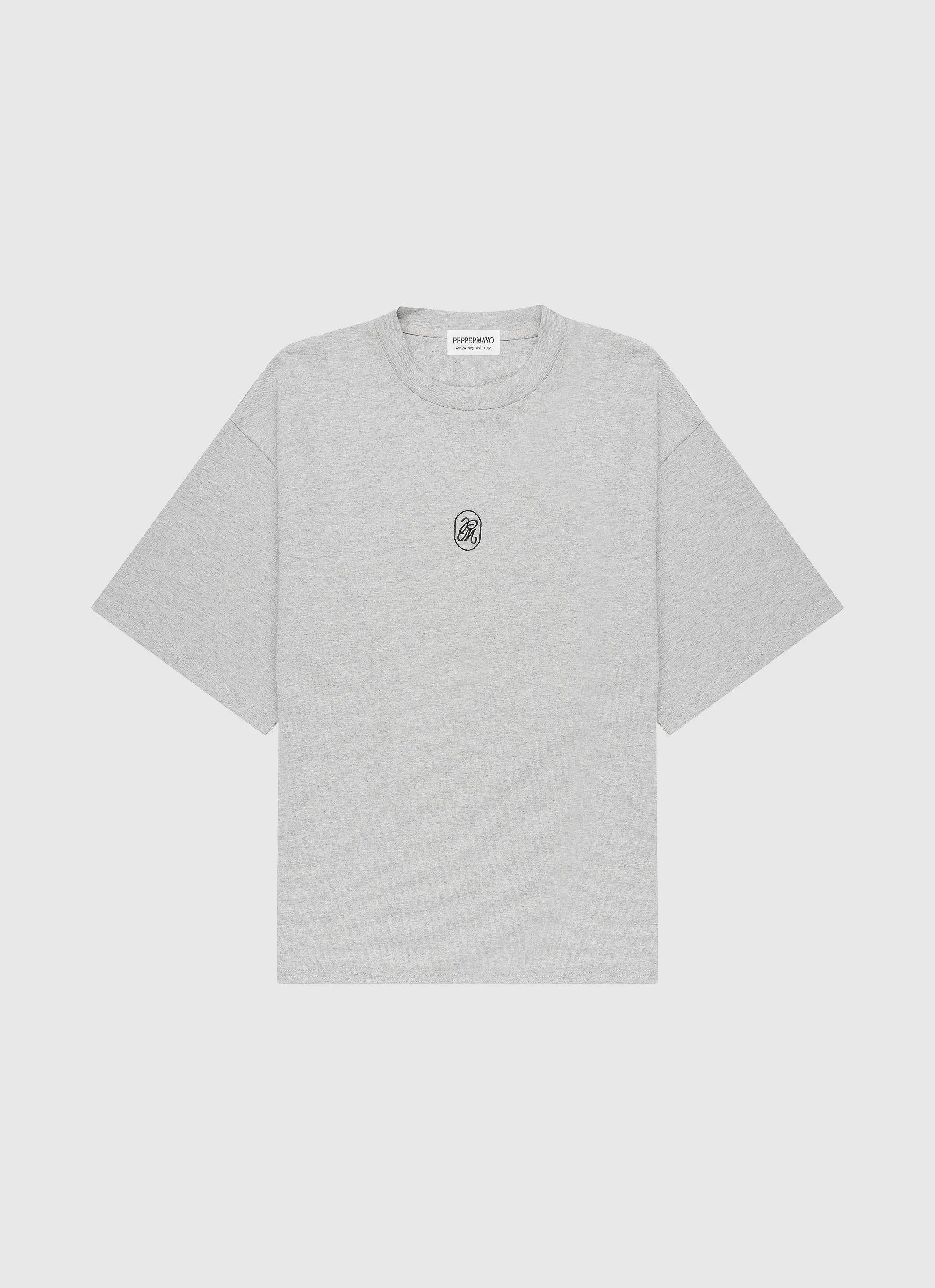 Signature Oversized Tee - Grey