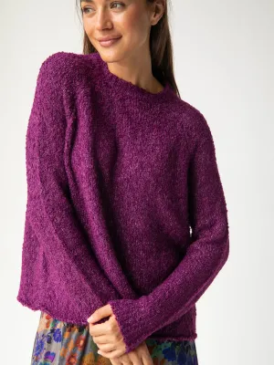 Sunday Sweater - Eggplant