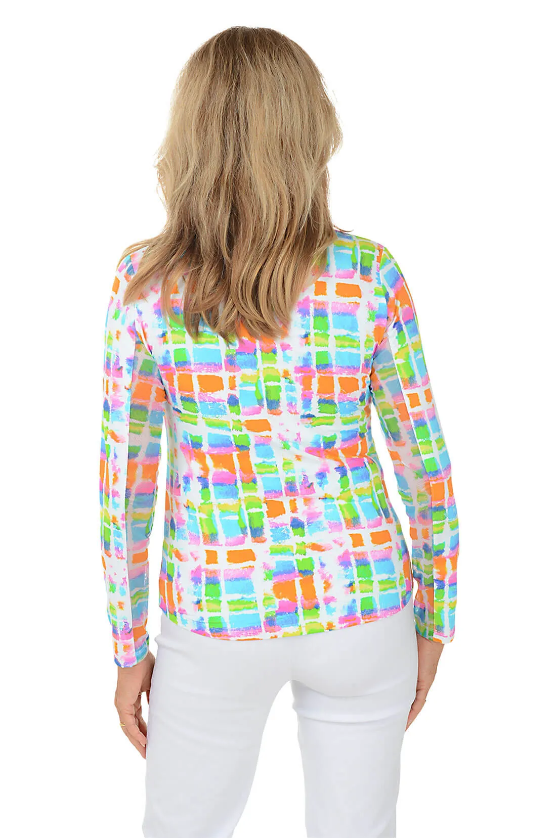 Tatiana Tie Dye UPF50  Sun Shirt