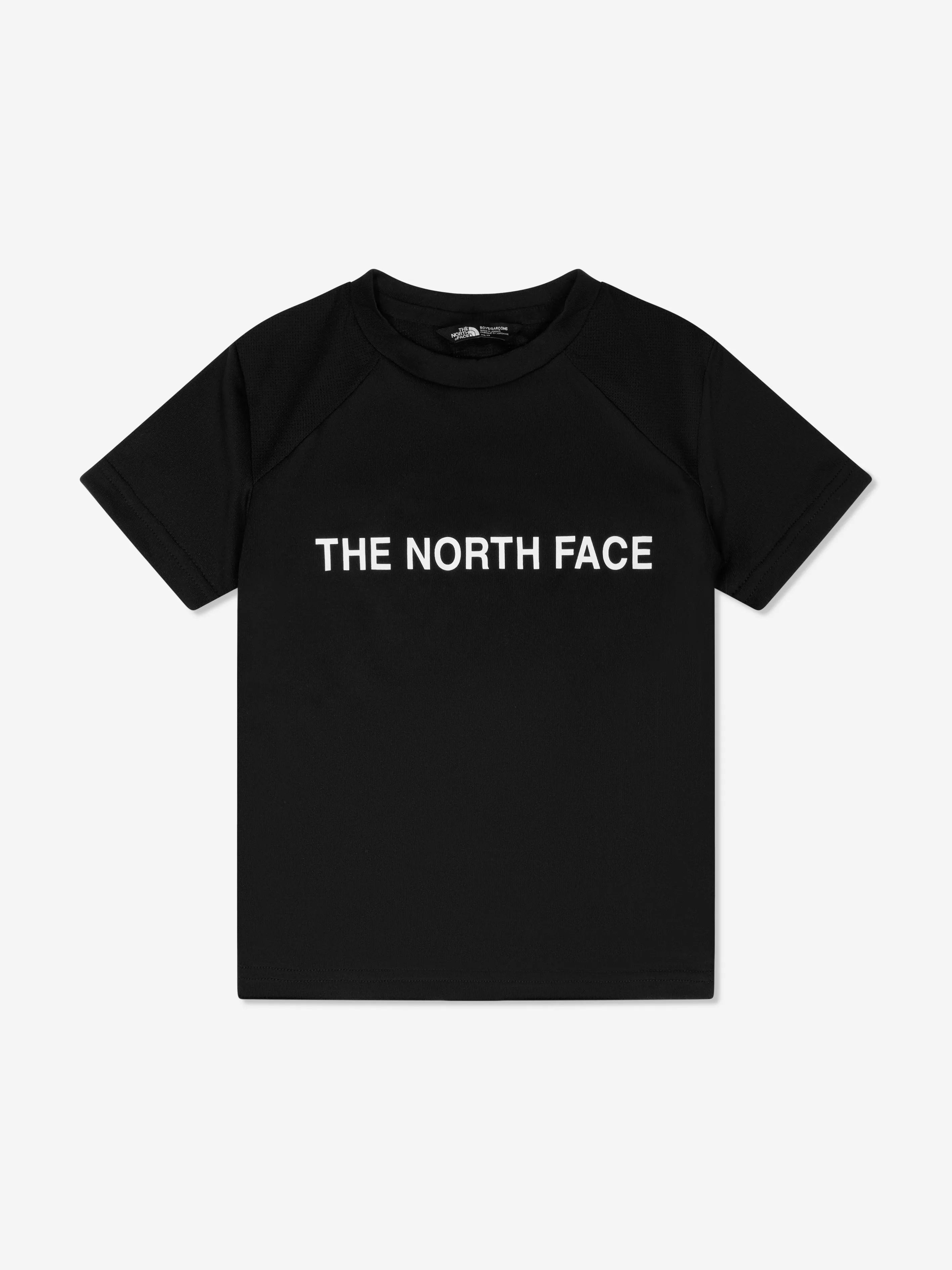 The North Face Boys Never Stop T-Shirt in Black