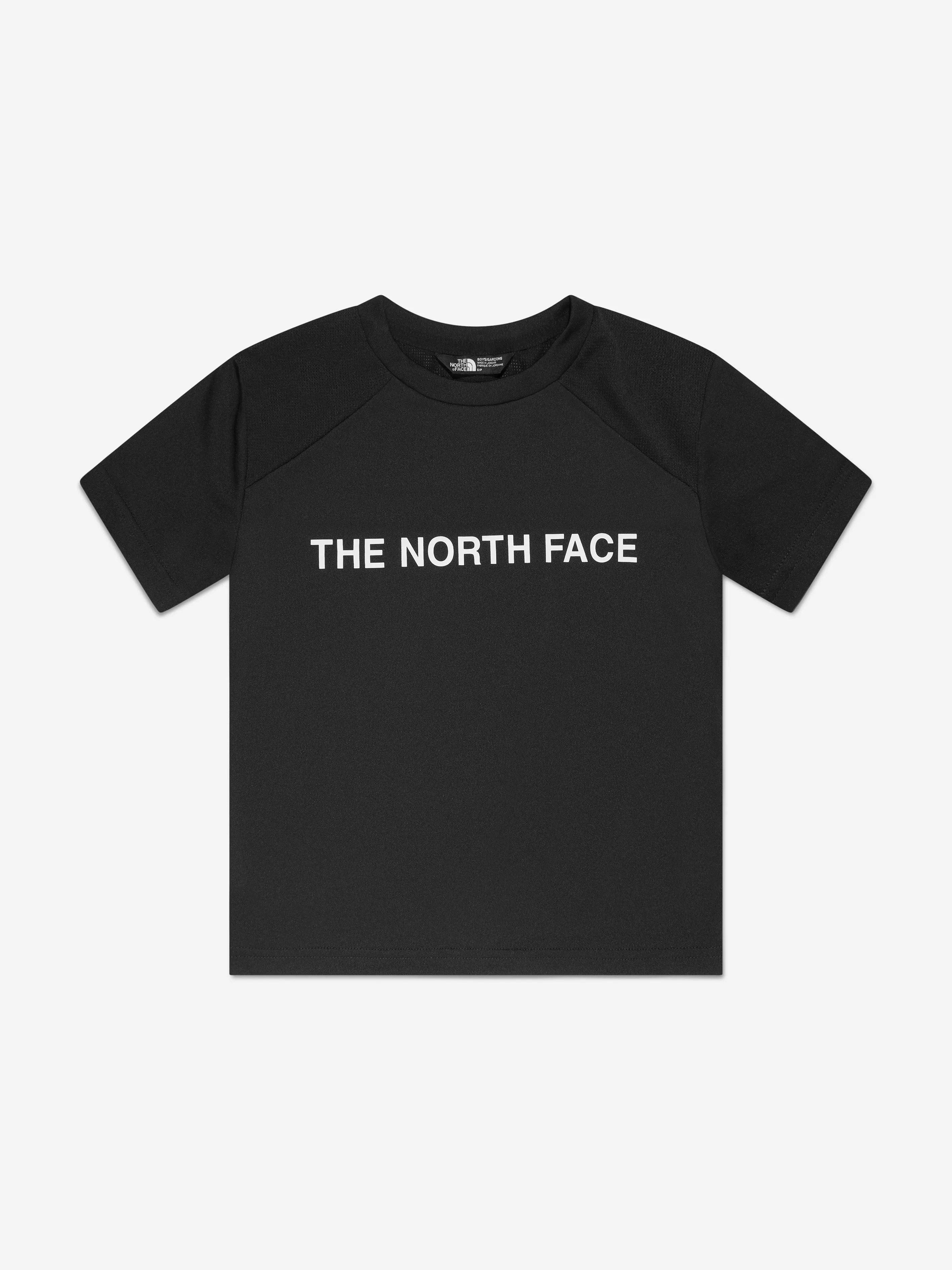 The North Face Boys Never Stop T-Shirt in Black