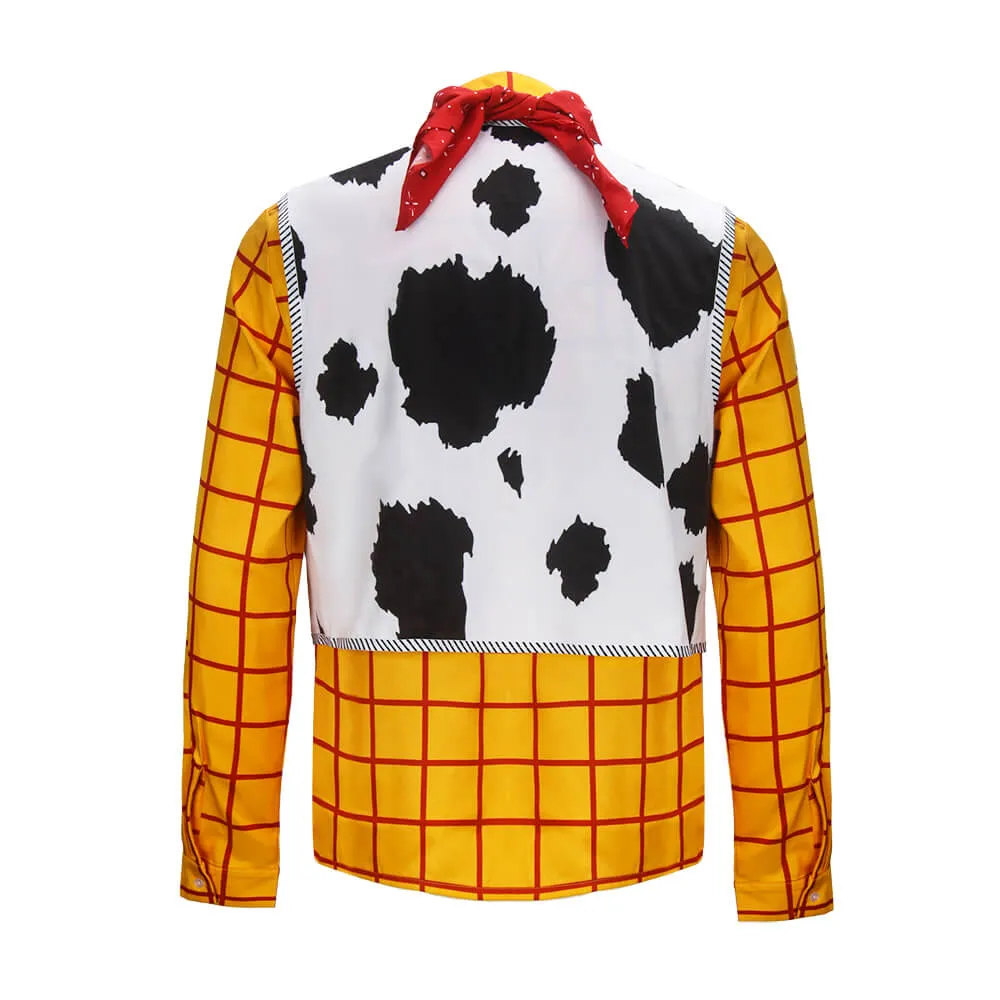 Toy Story Woody Cosplay Costume Cowboy Tops (Ready to Ship)