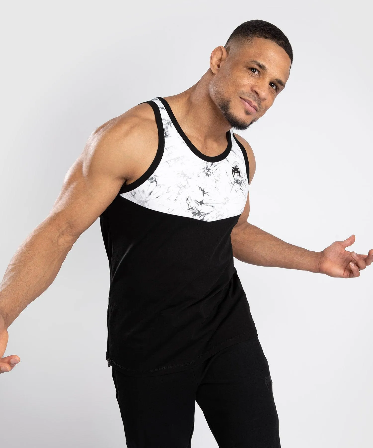 Venum Laser Tank Top - Black/Marble