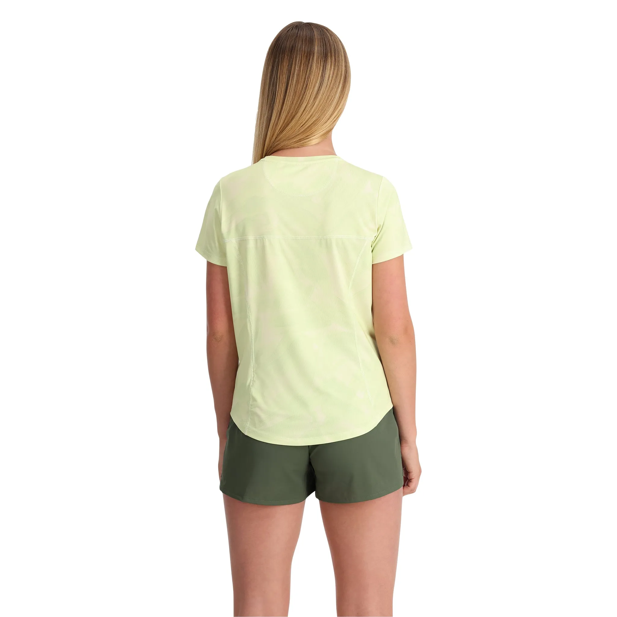 Womens Arc Short Sleeve Tech Tee - Spearmint