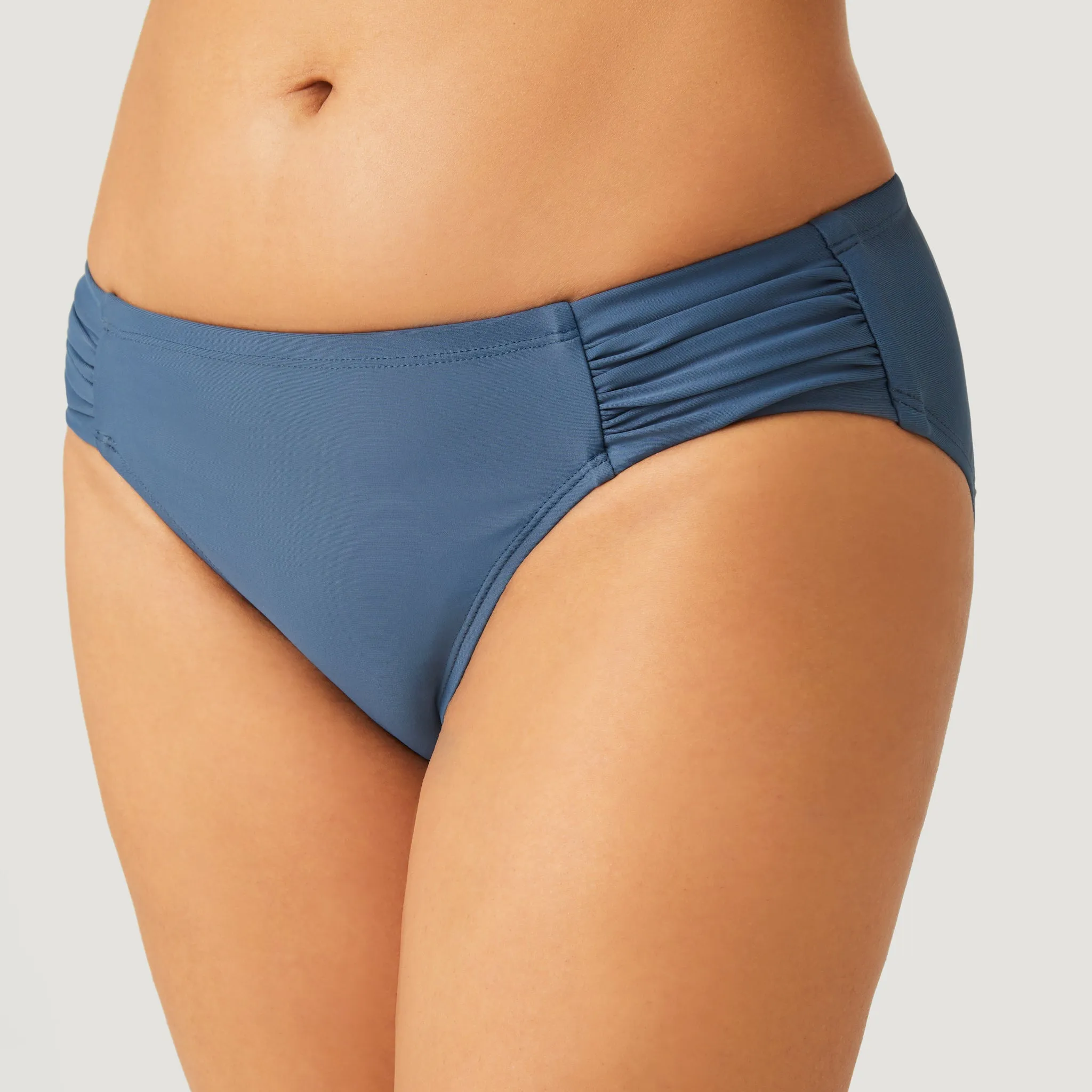 Women's Side Ruched Bikini Bottom