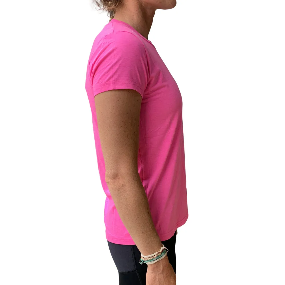 Women's UV Performance Tech Tee - Pink