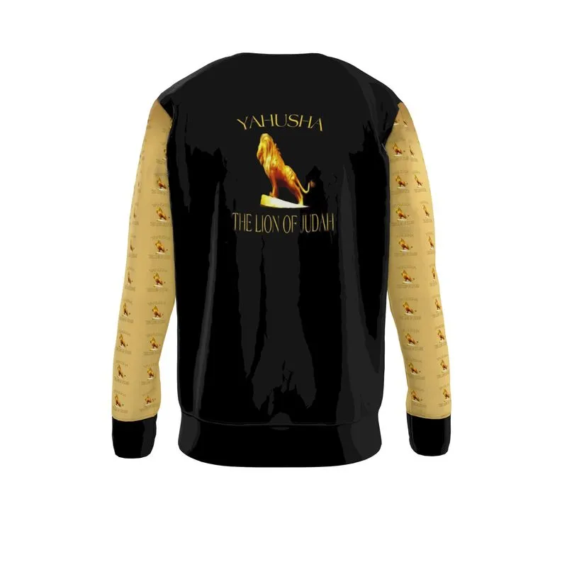 Yahusha-The Lion of Judah 01 Designer Unisex Sweatshirt